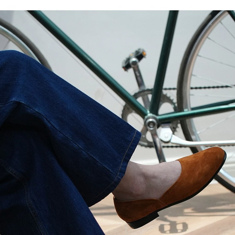 Handmade Black Leather Loafers for Men