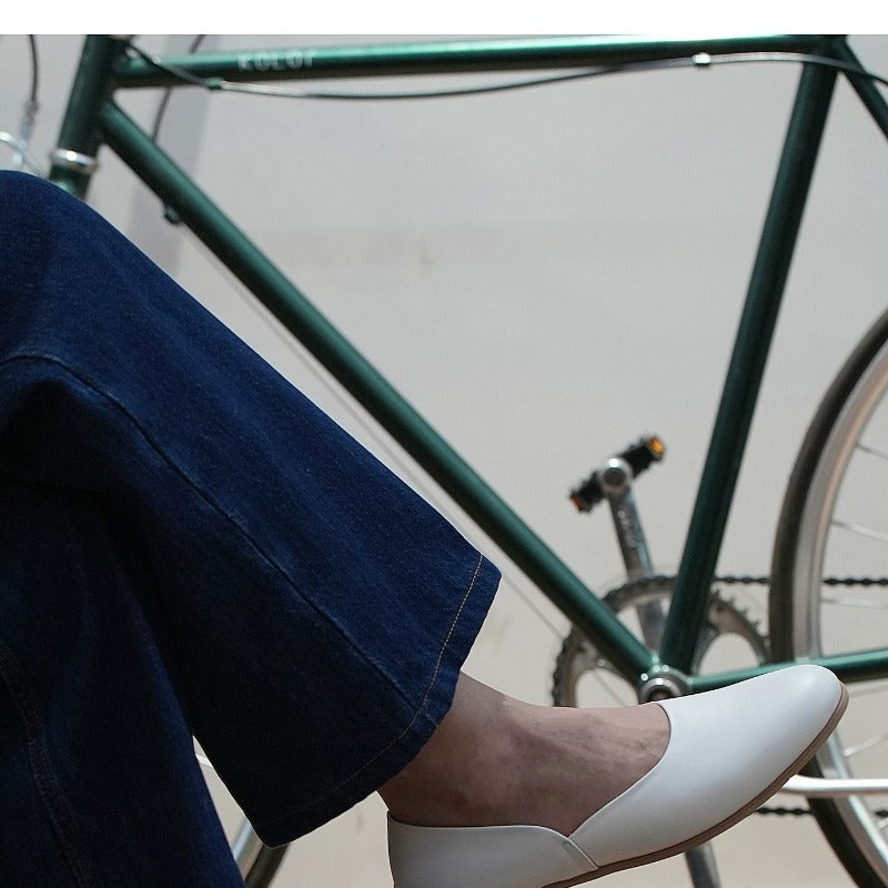 Handmade Black Leather Loafers for Men
